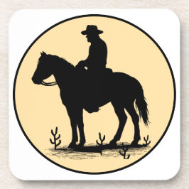 Porta-copo ranch beverage coaster