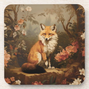 Porta-copo Raposa no santuário da floresta vitoriano