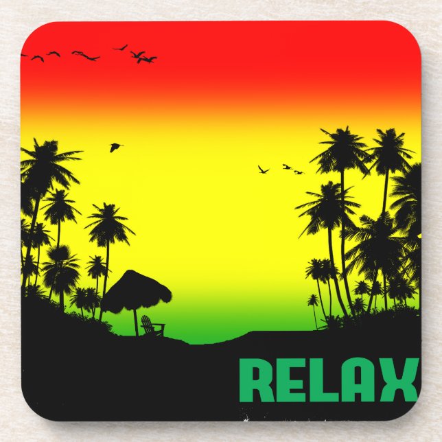 Porta-copo rasta de relaxamento (Frente)