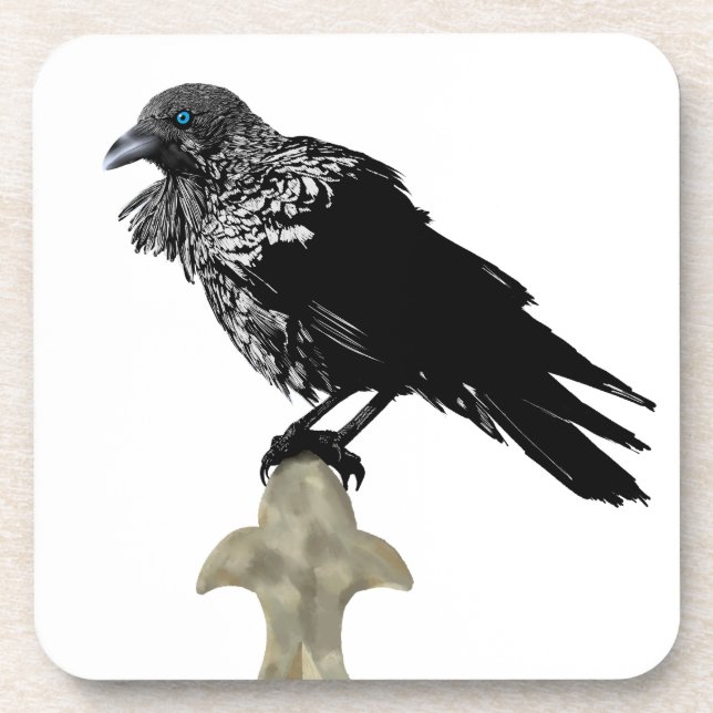 Porta-copo Raven Incluso (Frente)