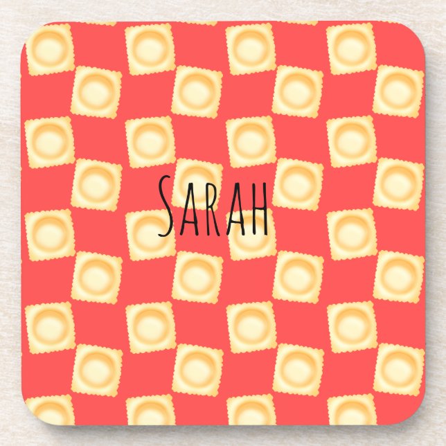 Porta-copo Ravioli Delicious Pasta (Frente)