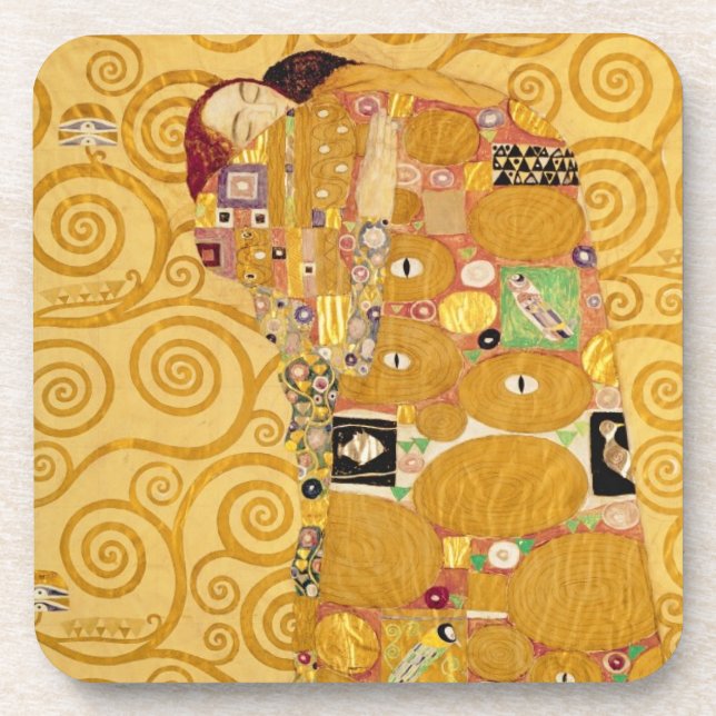 Porta-copo Realização (friso) de Stoclet c.1905-09 (Frente)