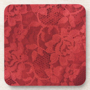 Porta-copo Red Lace
