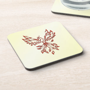 Porta-copo Red Phoenix Rises
