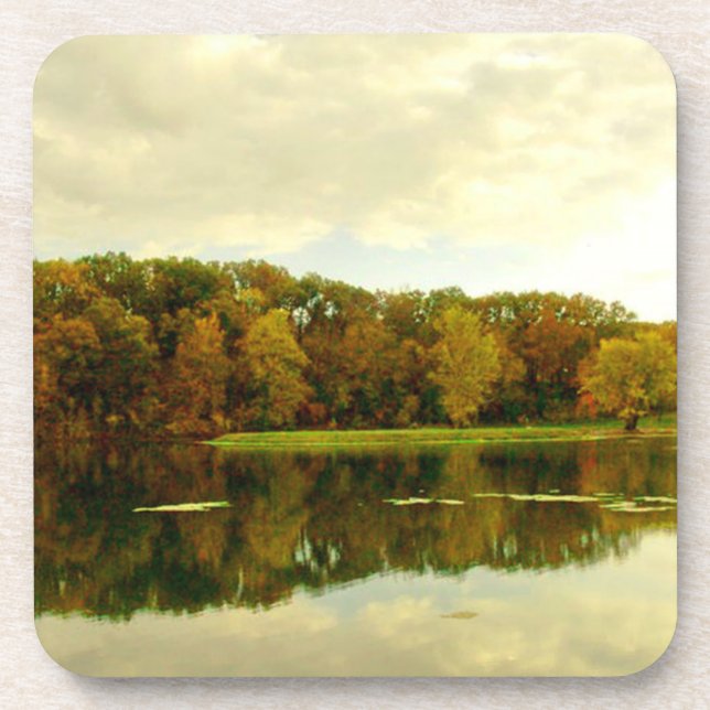 Porta-copo Reflexões 1 Conjunto de Portas copos (Frente)