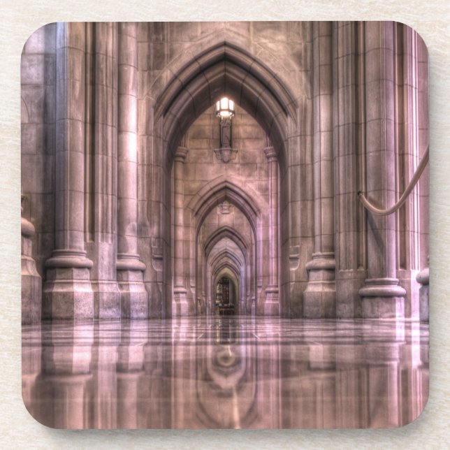 Porta-copo Reflexões da Catedral Nacional de Washington (Frente)