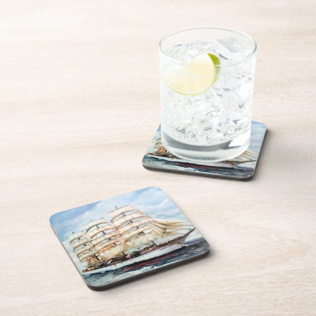 Porta-copo Regata Cutty Sark/Cutty Sark Tall Ship Race (Lado Direito)