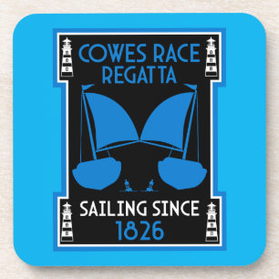 Porta-copo Regata de Iate da Ilha de Wight Cowes