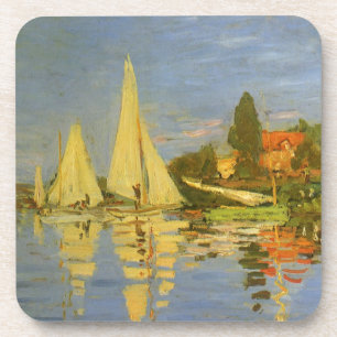Porta-copo Regata em Argenteuil por Claude Monet