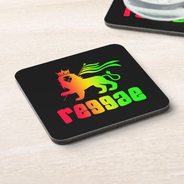 Porta-copo Reggae Rasta Lion (Left Side)
