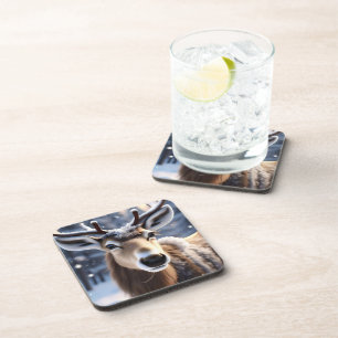 Porta-copo Reindeer Magic: Fechamento do Companheiro Leal de 