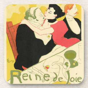 Porta-copo Reine de Joie (Rainha do Prazer) Toulouse Lautrec
