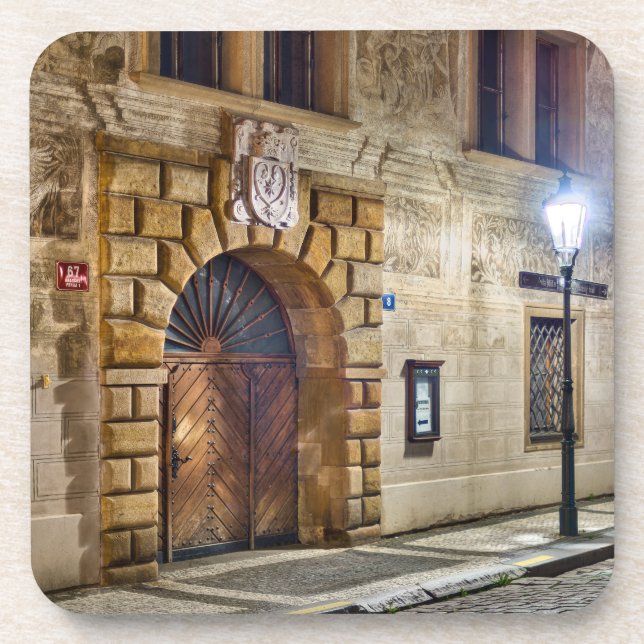 Porta-copo Renesance Door Hard plastic coaster (Frente)