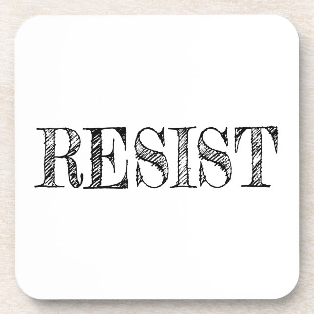 Porta-copo Resistir (Frente)