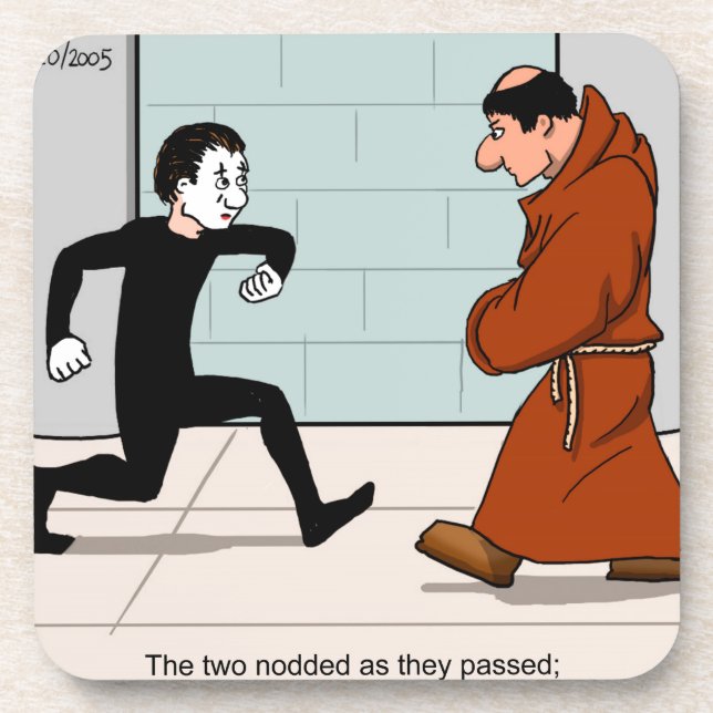 Porta-copo "Respeito silencioso" (Frente)