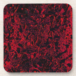 Porta-copo Restos Nº 1 Coxim de Bebida Abstrato