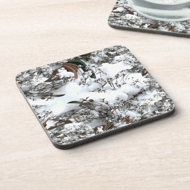 Porta-copo Resumo de Neve (Left Side)