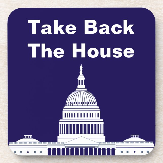 Porta-copo Retomar a Câmara dos Representantes (Frente)