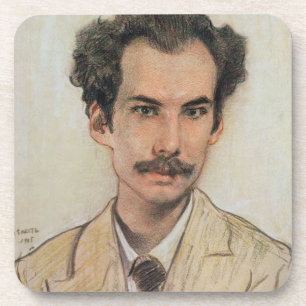 Porta-copo Retrato de Boris Nikolayevich Bugaev (1880-1934)