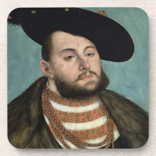 Porta-copo Retrato de John Frederick o Magnanimous (1503-5