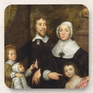 Porta-copo Retrato de uma família, provavelmente de que do