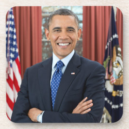 Porta-copo Retrato do Gabinete Oval, Obama Barack Presidente 