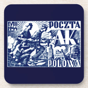 Porta-copo Revolta de Varsóvia em 1944