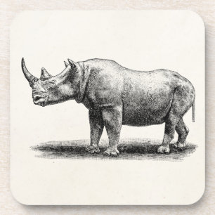 Porta-copo Rhinos do rinoceronte da ilustração do rinoceronte