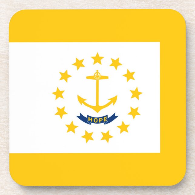 Porta-copo Rhode Island State Flag Design (Frente)