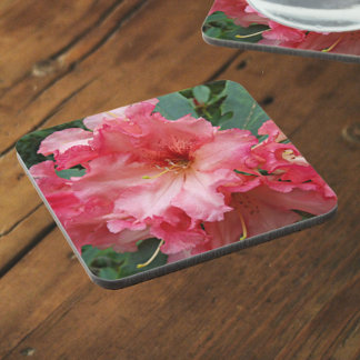 Porta-copo Rhododendron Bloom Rosa Floral