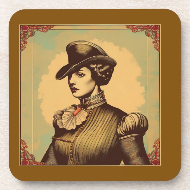 Porta-copo Rico No Período Figurino (Frente)