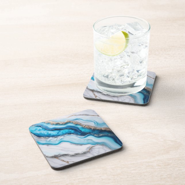 Porta-copo Rio Azul Marble (Lado Direito)