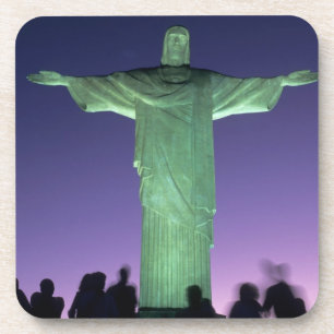 Porta-copo Rio de Janeiro, Brasil. a Estátua do Cristo em