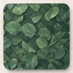 Porta-copo Ritmo Verdant: Grelha Folha Tropical