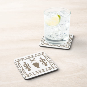 Porta-copo ritual guerreiro da tribo africana