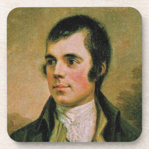 Porta-copo Robert Burn, comemorando a noite do Burn