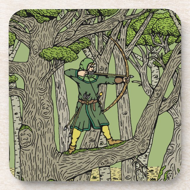 Porta-copo Robin Hood (Frente)