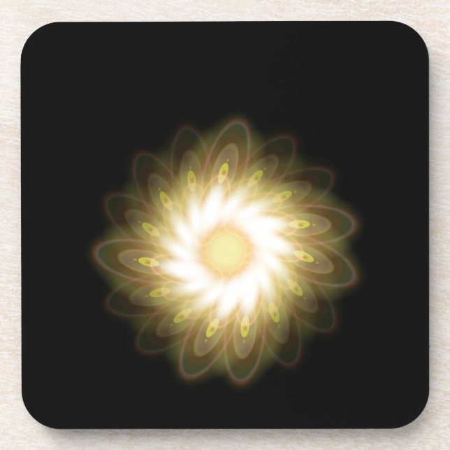 Porta-copo Rochas amarelas em preto (Frente)