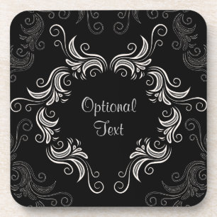 Porta-copo Rochas Pretas e Brancas