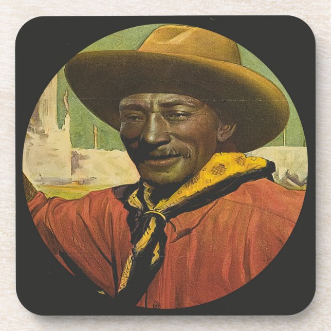 Porta-copo Rodeo Cowboy Steer Portas copos Lutas (Frente)