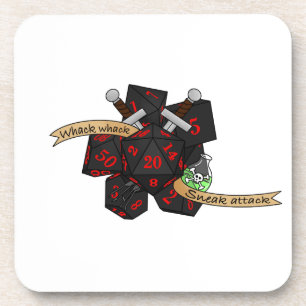 Porta-copo Rogue Dice Design