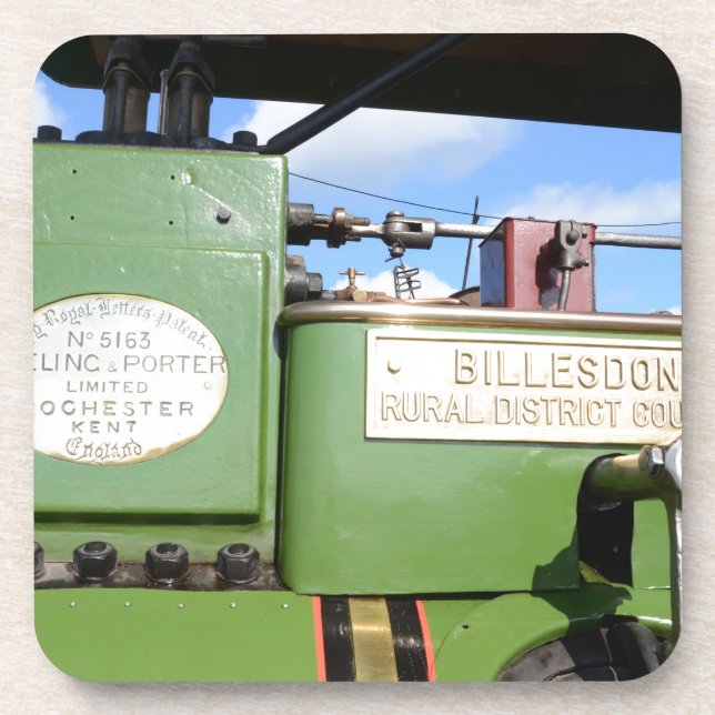 Porta-copo Rolo compressor vintage (Frente)