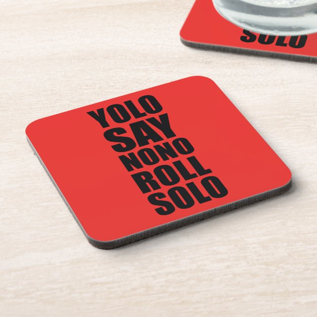 Porta-copo Rolo de YOLO de solo (Left Side)