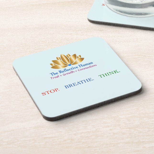 Porta-copo Rolo StopBreatheThink (Left Side)