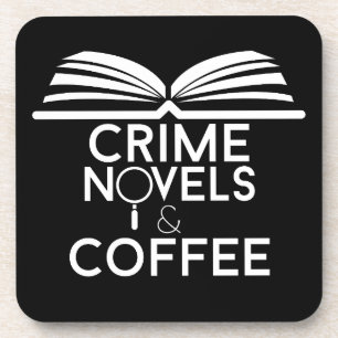 Porta-copo Romances Policiais e Café