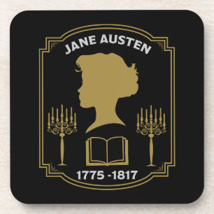 Porta-copo Romancista inglesa Jane Austen