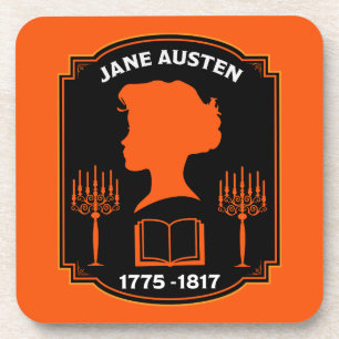 Porta-copo Romancista inglesa Jane Austen