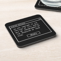 Romanos 12:2 Janela de Alerta de Computador Preto