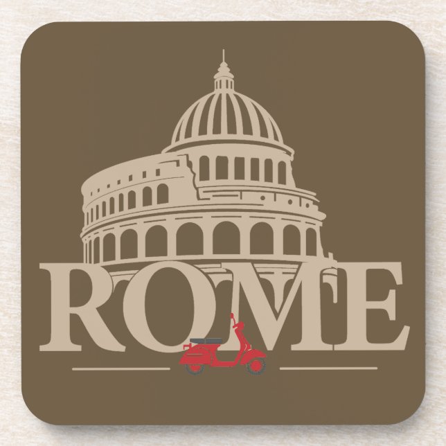 Porta-copo Rome Italy Europe (Frente)