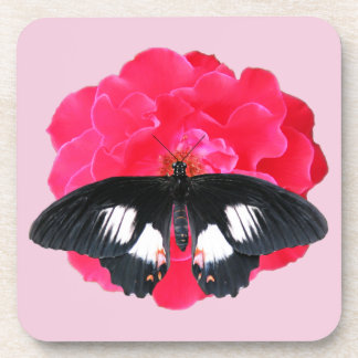 Porta-copo Rosa e Swallowtail